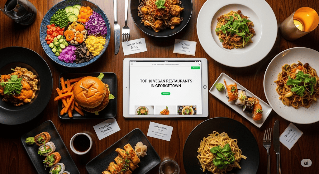 Top 6 Vegan Restaurants in Georgetown