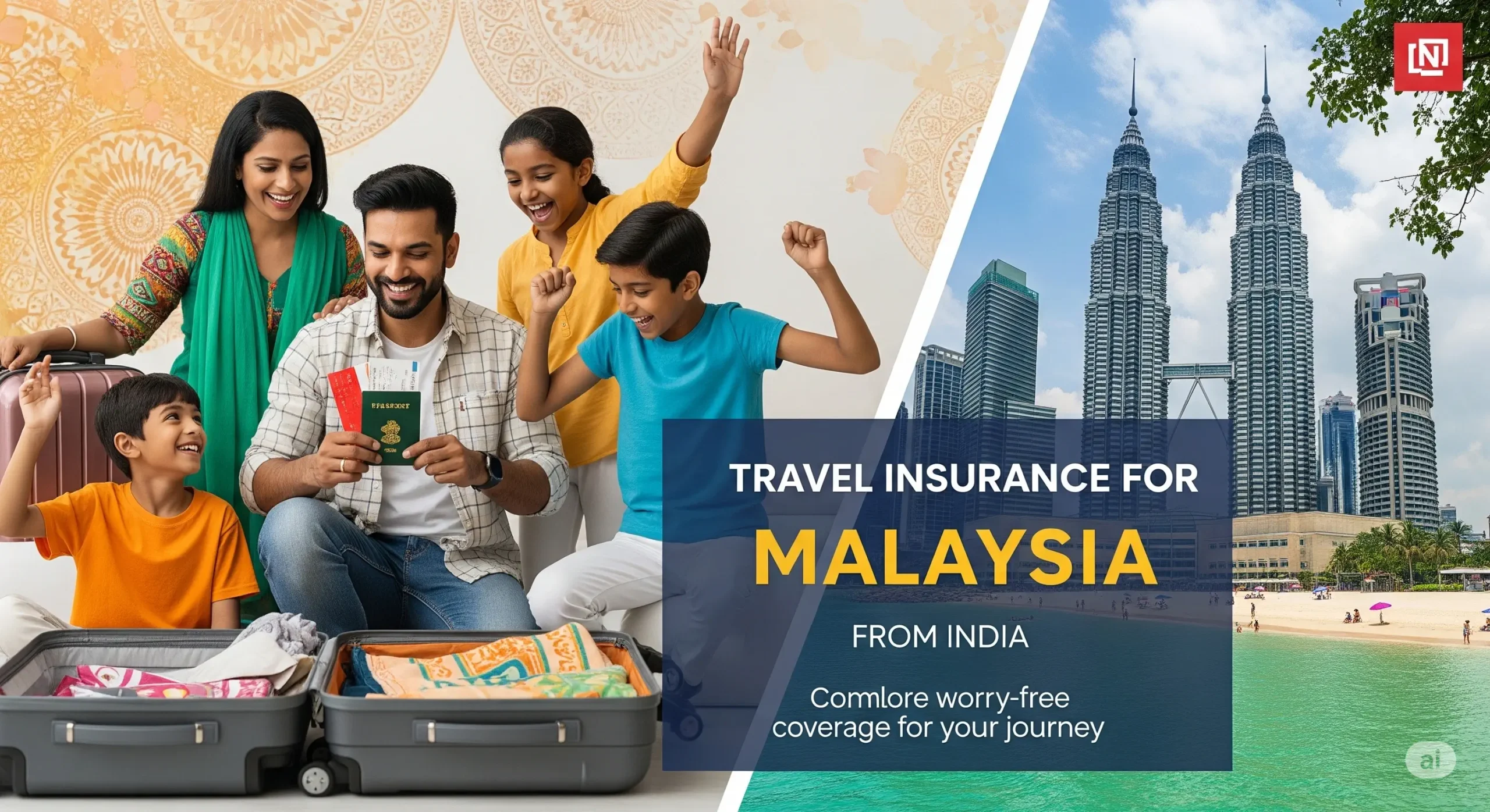 Travel Insurance for India to Malaysia Trip