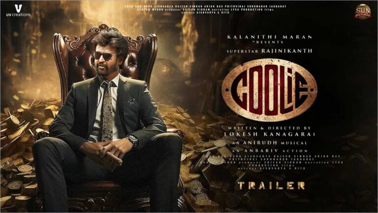 Rajinikanth’s Coolie releases on 14 August 2025 in Malaysia and Singapore.
