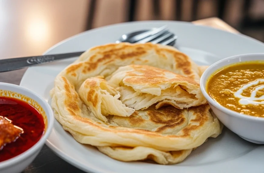 Roti Canai - Malaysia’s Beloved Flatbread