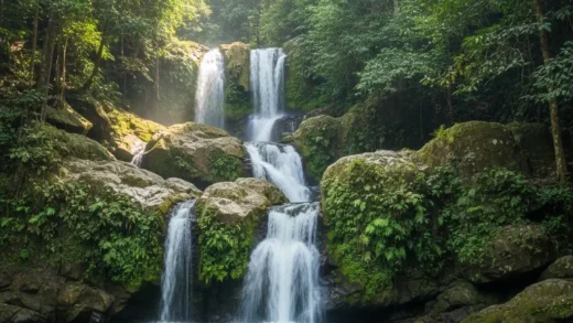 Batu Berangkai Waterfall
