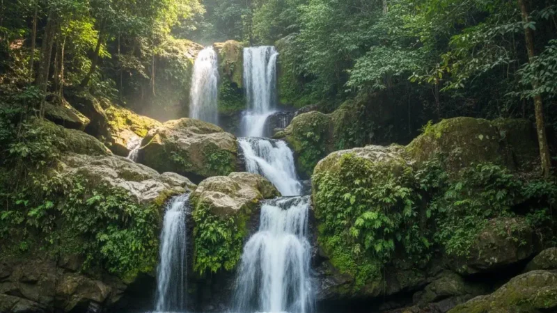 Batu Berangkai Waterfall