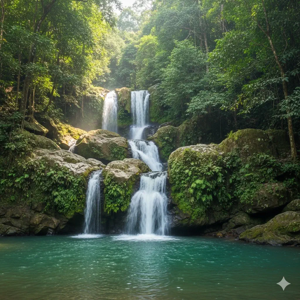 Batu Berangkai Waterfall