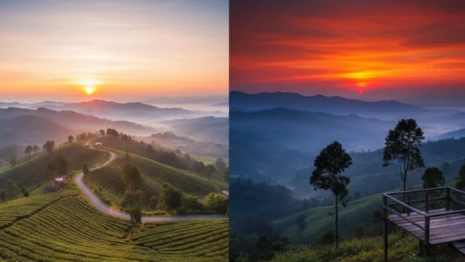 Best Sunrise & Sunset Spots in Cameron Highlands (Pahang, Malaysia)