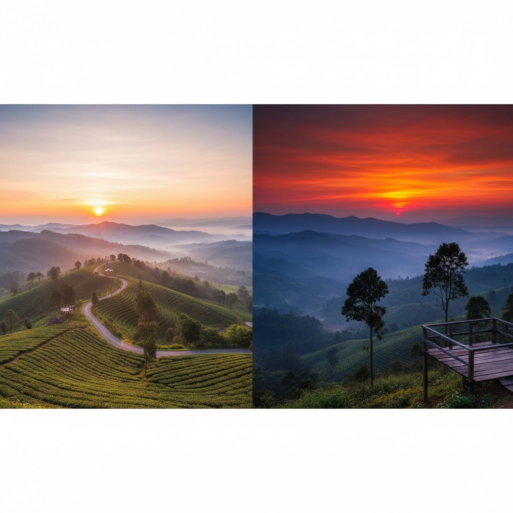 Best Sunrise & Sunset Spots in Cameron Highlands (Pahang, Malaysia)