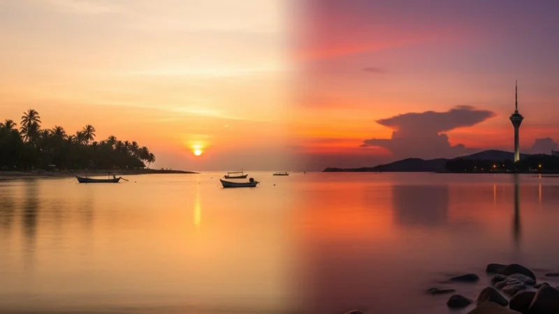 Best Sunrise & Sunset Spots in Kuantan (Pahang)