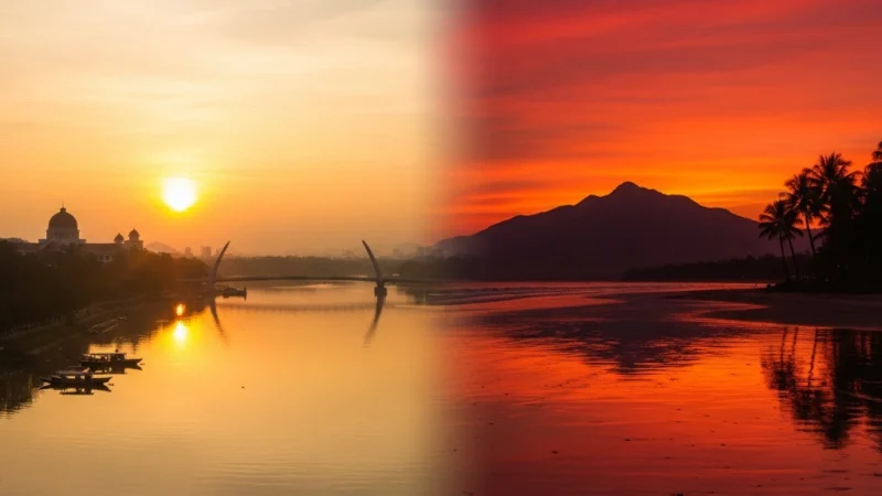 Best Sunrise & Sunset Spots in Kuching (Sarawak)