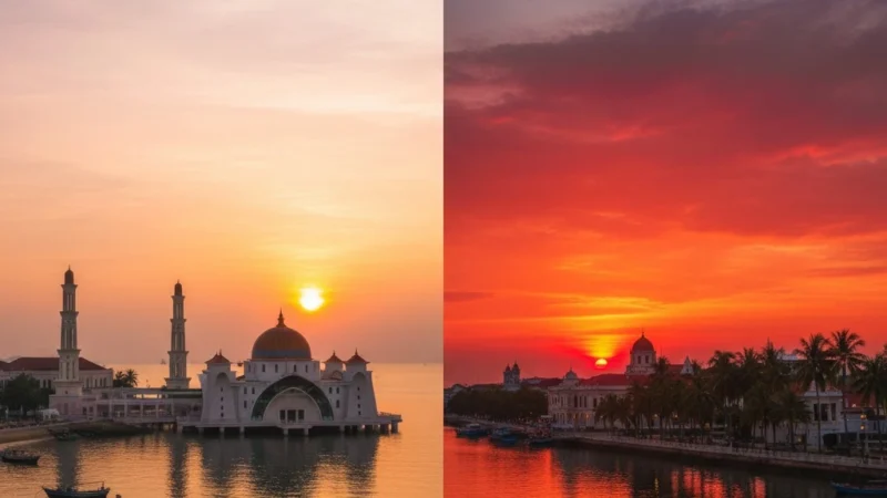 Best Sunrise & Sunset Spots in Melaka (Malacca)