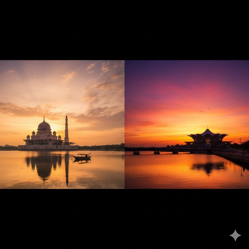 Best Sunrise & Sunset Spots in Putrajaya (Malaysia)