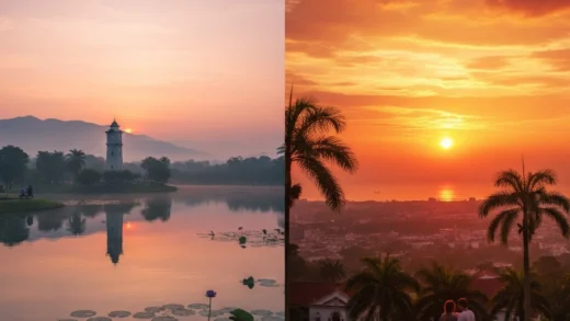 Best Sunrise & Sunset Spots in Taiping (Perak)