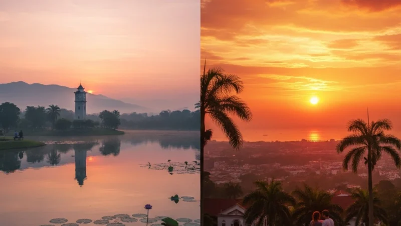 Best Sunrise & Sunset Spots in Taiping (Perak)