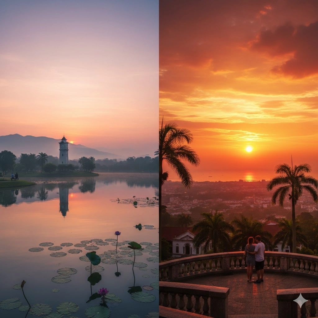 Best Sunrise & Sunset Spots in Taiping (Perak)
