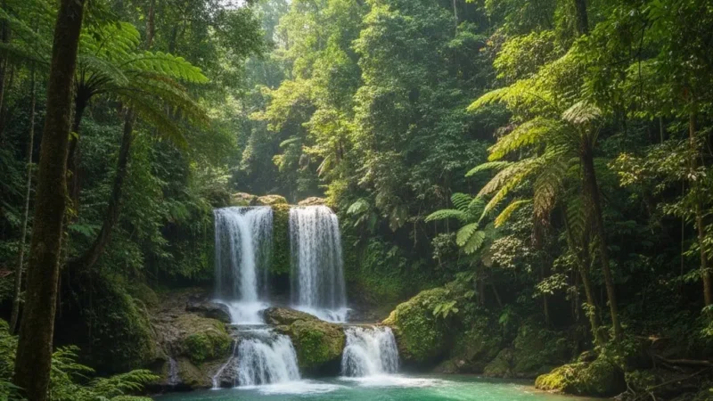 Bukit Hijau Waterfall