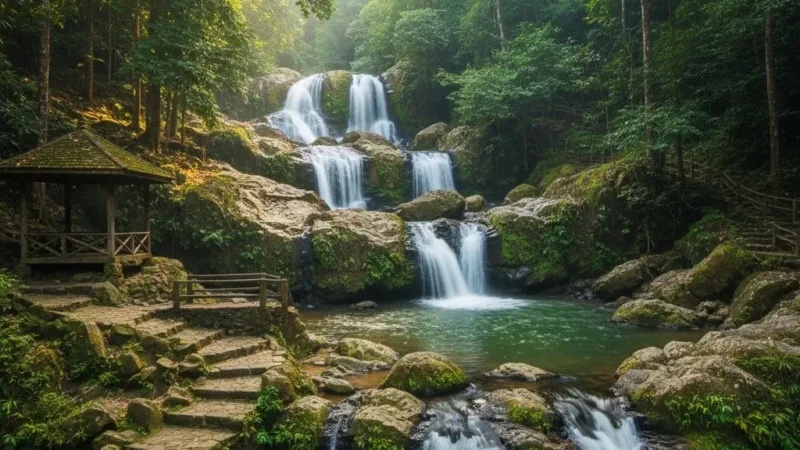 Durian Perangin Waterfall