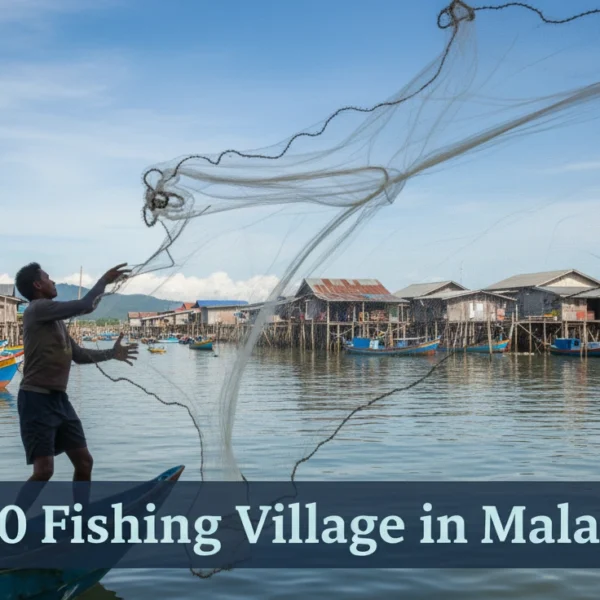 Fishing Village in Malaysia