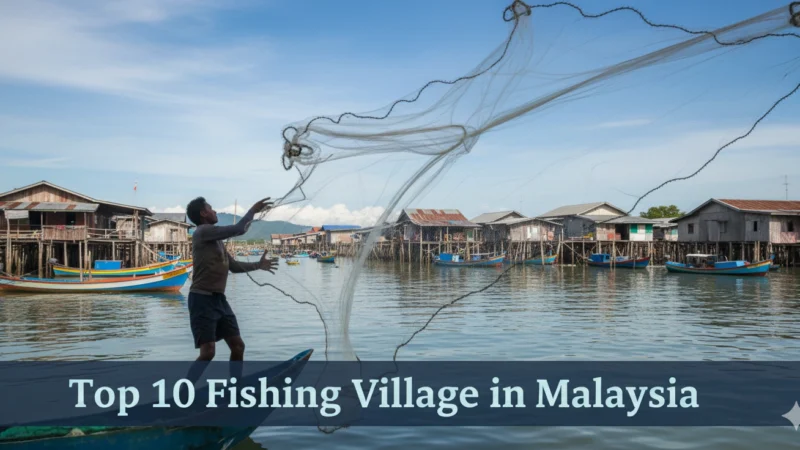 Fishing Village in Malaysia