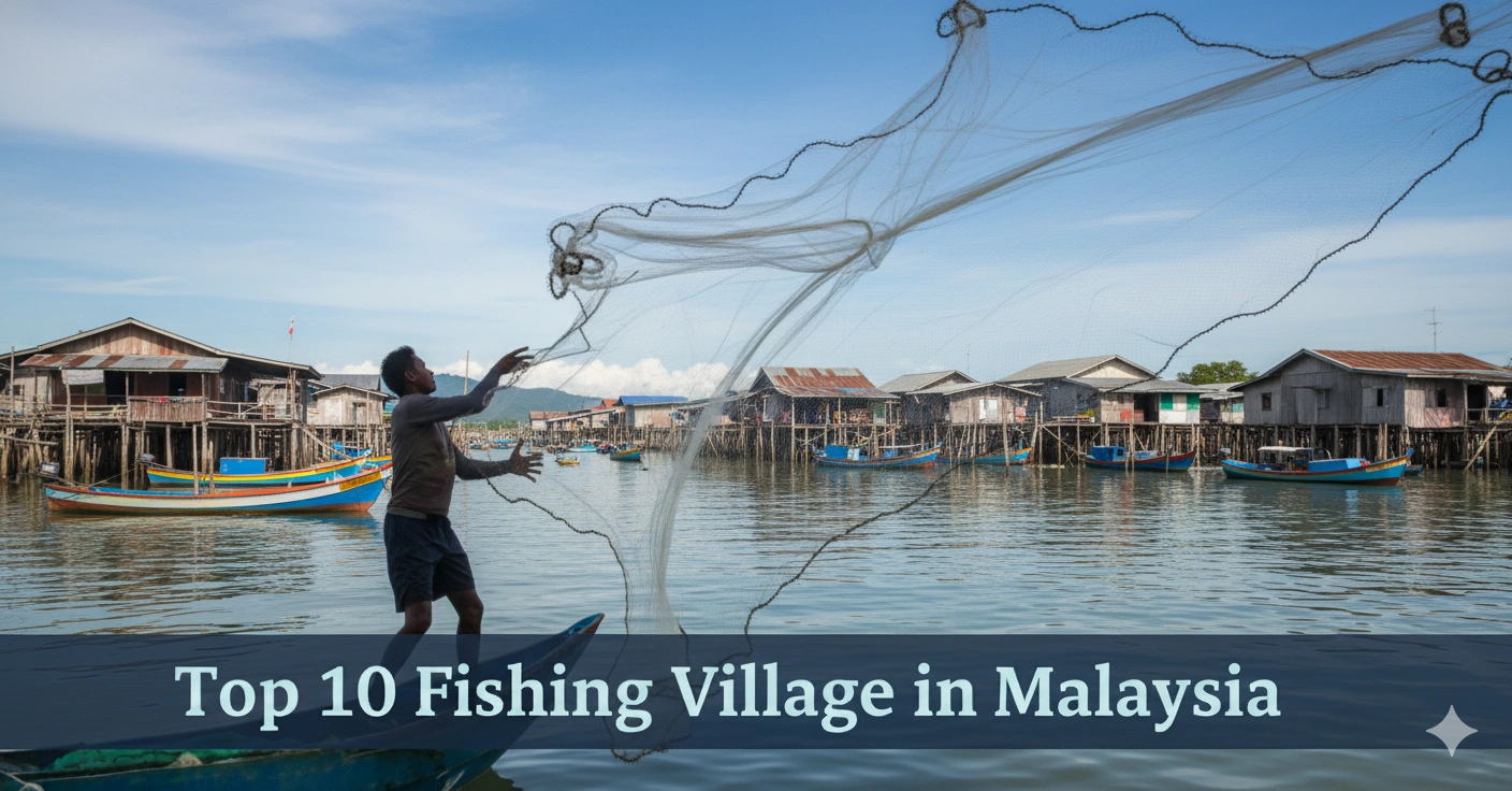 Fishing Village in Malaysia