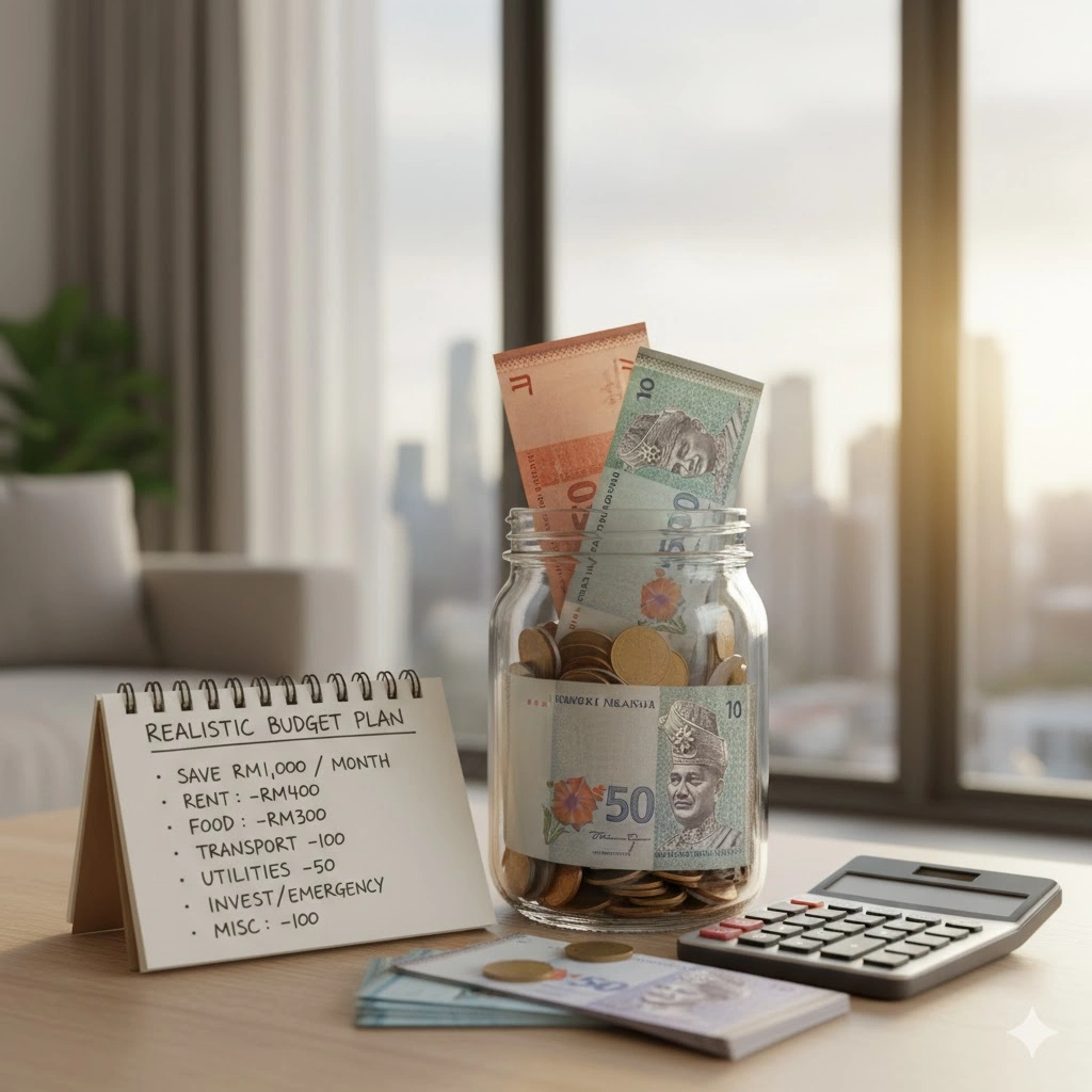 How to Save RM1,000 Every Month in Malaysia [Realistic Budget Plan]