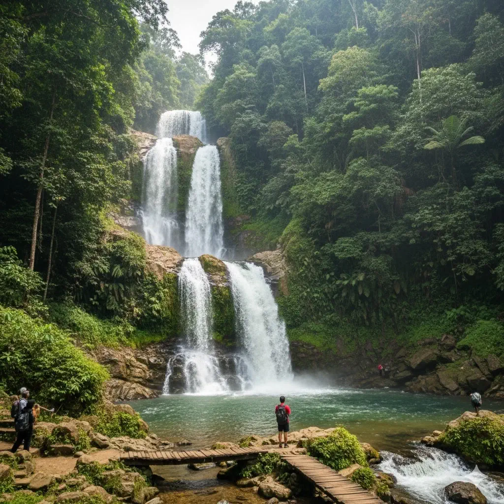 Jelawang (Stong) Waterfall