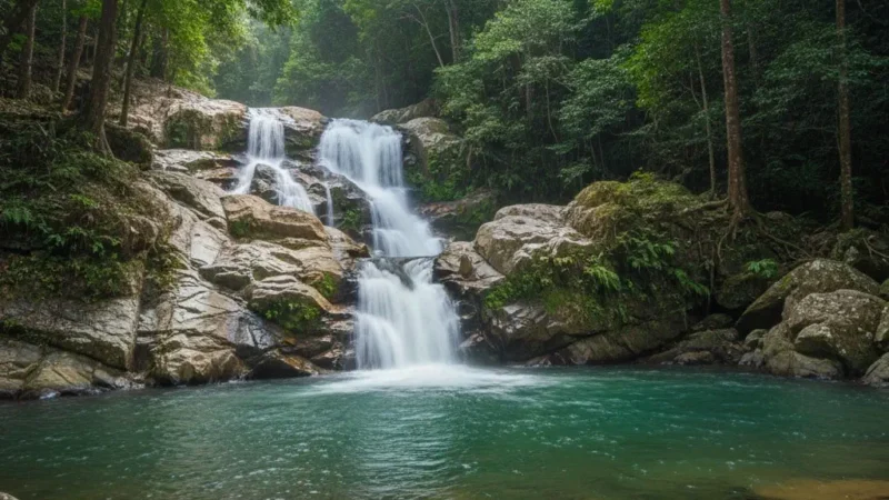 Jerangkang Waterfall