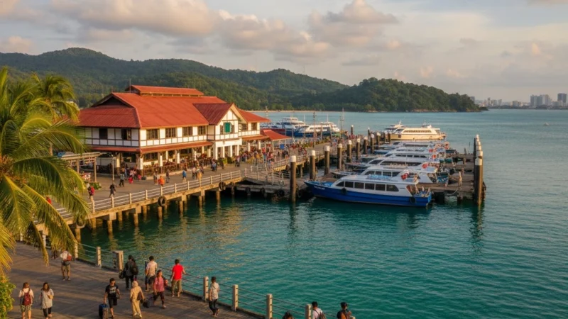 Jesselton Point Ferry Terminal Kota Kinabalu
