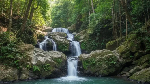 Lata Ulu Chepor Waterfall
