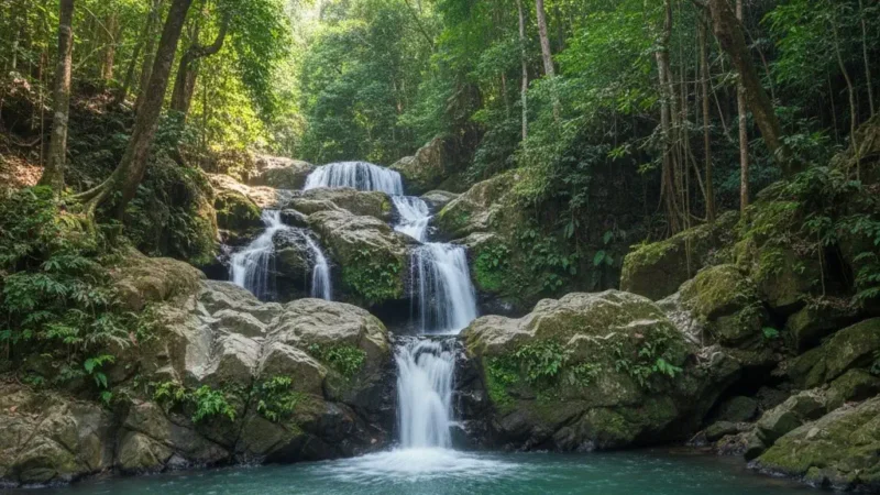 Lata Ulu Chepor Waterfall