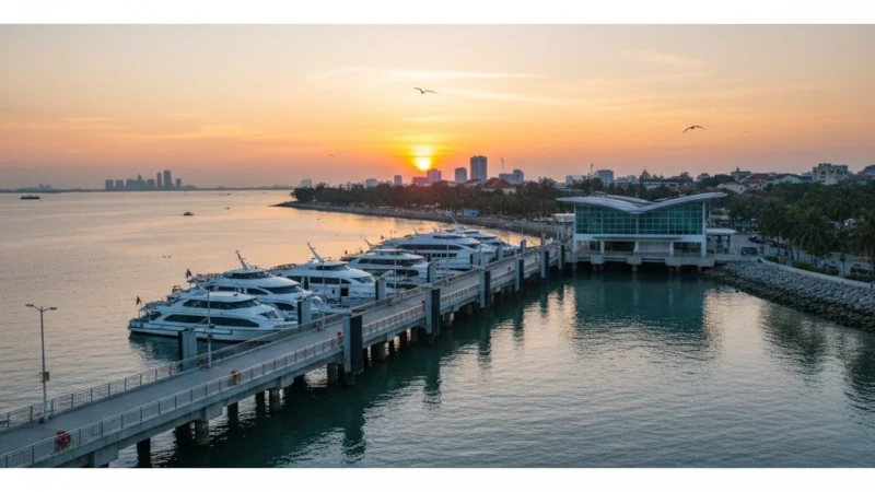 Melaka International Ferry Terminal Jetty