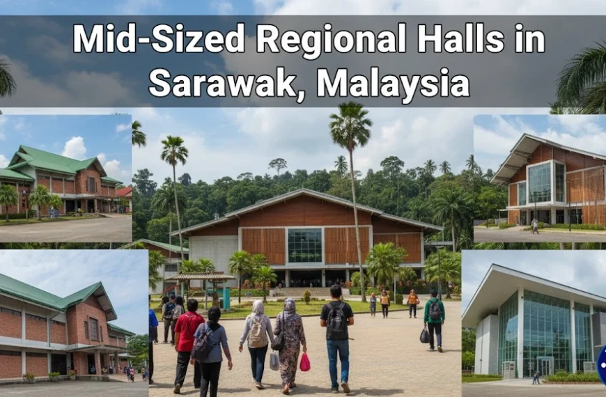 Mid-Sized Regional Halls in Sarawak