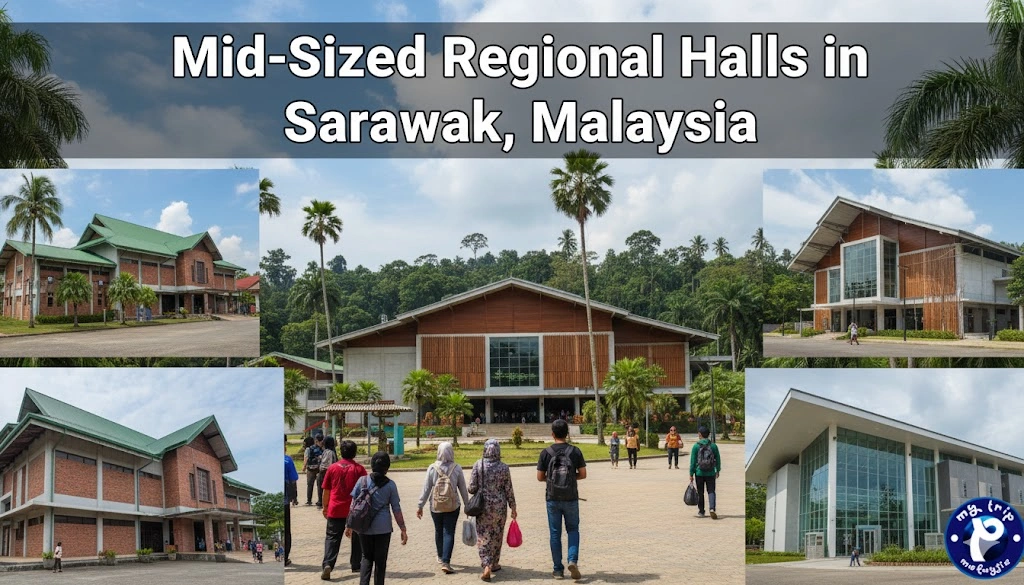 Mid-Sized Regional Halls in Sarawak
