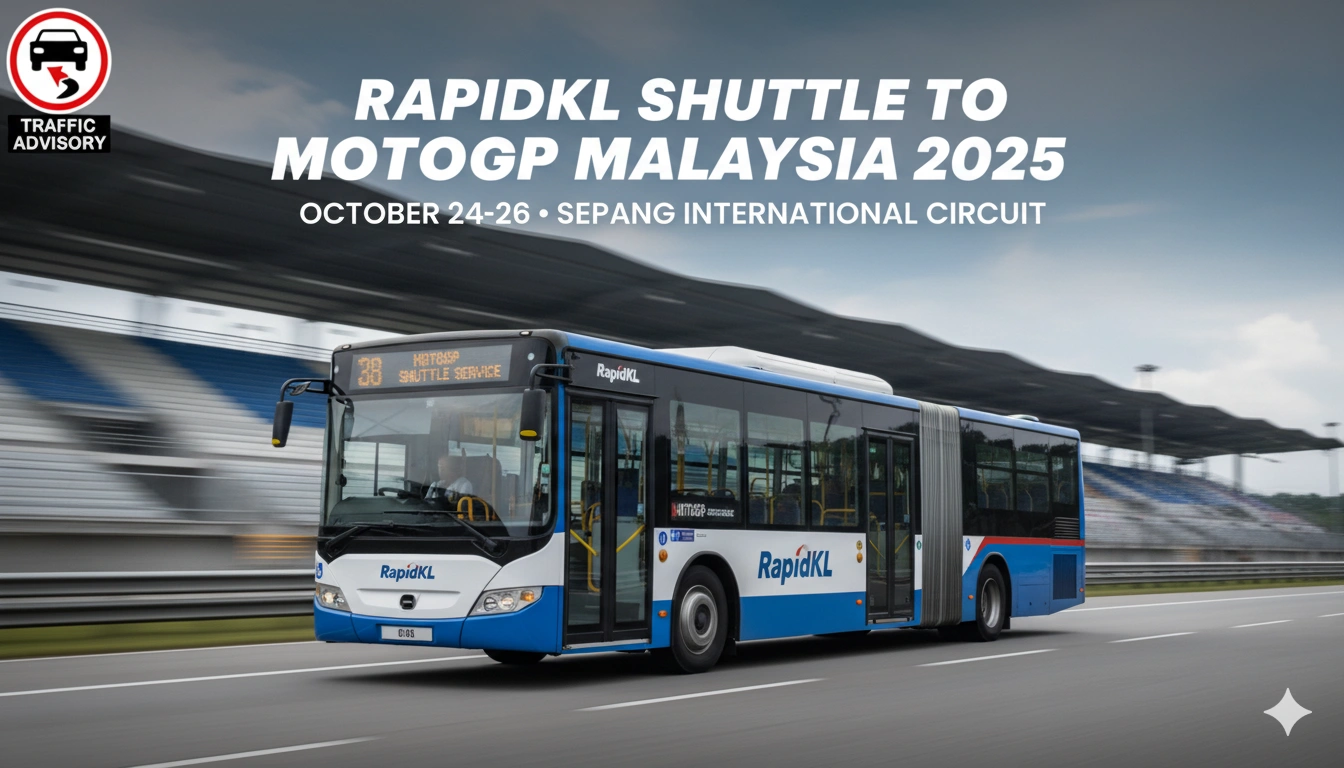 Shuttle Services for MotoGP Malaysia (October 24-26, 2025)