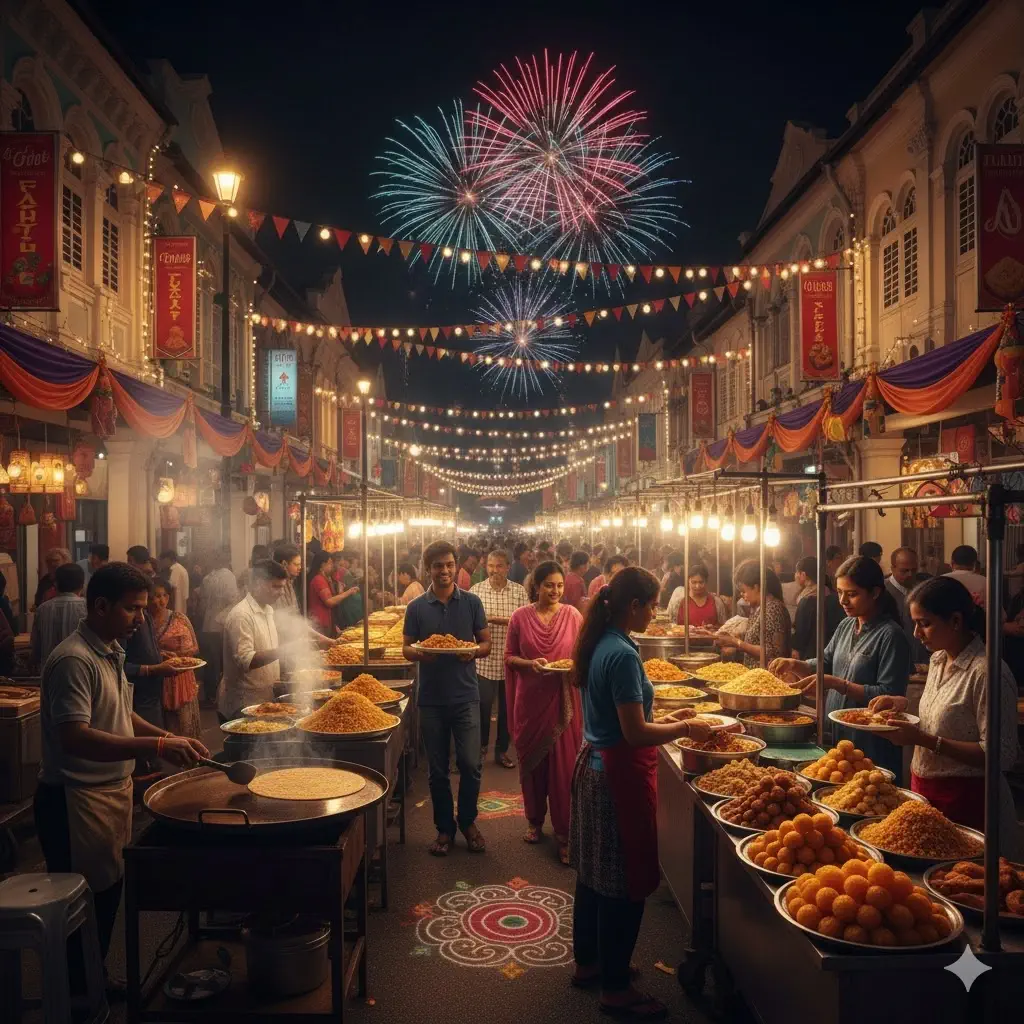 Street Food Adventures During Deepavali in Malaysia