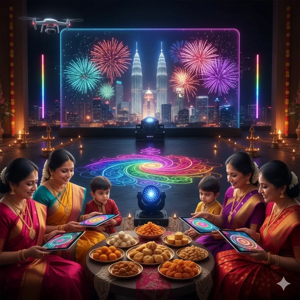 The Modern Deepavali Experience in Malaysia- Tradition Meets Technology