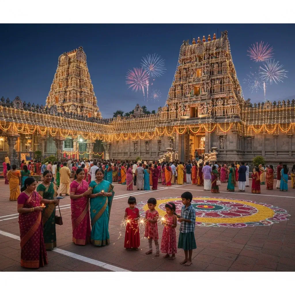The Role of Indian Temples in Malaysian Deepavali Celebrations