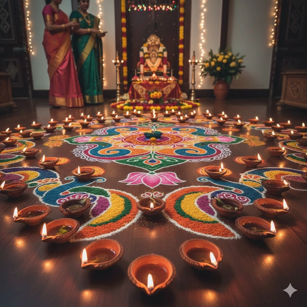 The Symbolism of Diyas and Rangoli in Malaysian Deepavali
