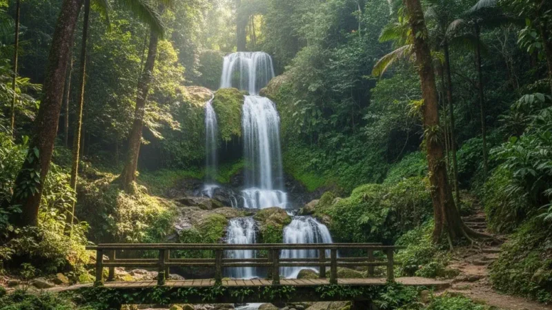 Titi Kerawang Waterfall