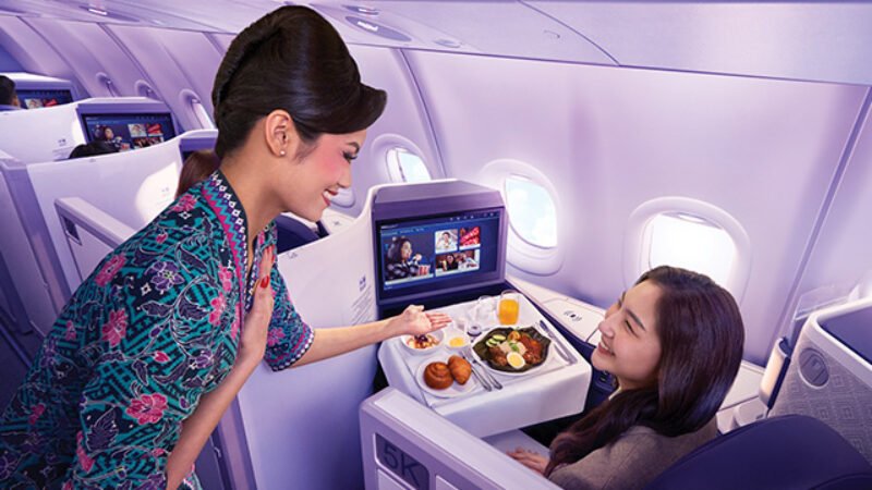 Malaysia Airlines Economy Food Menu
