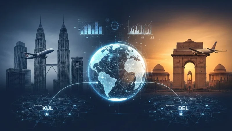 Capital-to-Capital Connectivity - Strategic Insights on KL–Delhi Operations