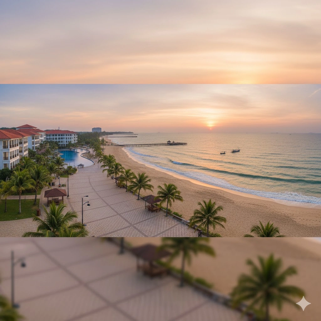 Cherating Beachfront Promenade & Resort Waterfront