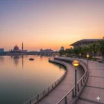 Exploring Putrajaya Lake Promenade