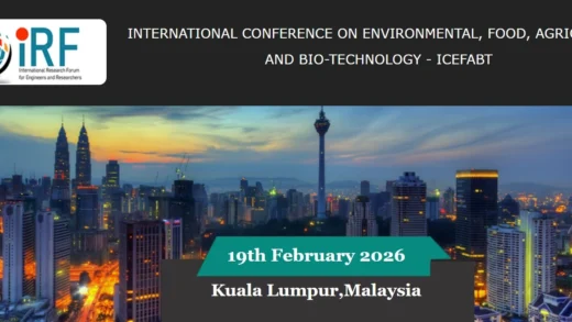 International Conference on Environmental, Food, Agriculture and Bio-Technology (ICEFABT), Kuala Lumpur