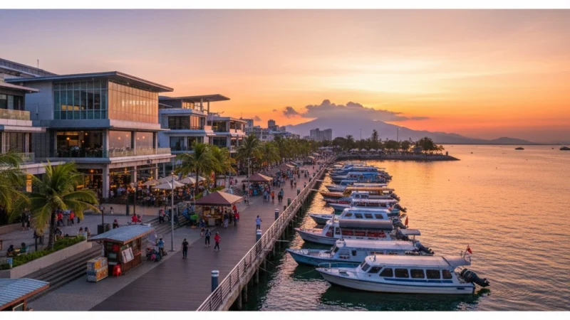 Kota Kinabalu City Waterfront & Jesselton Point