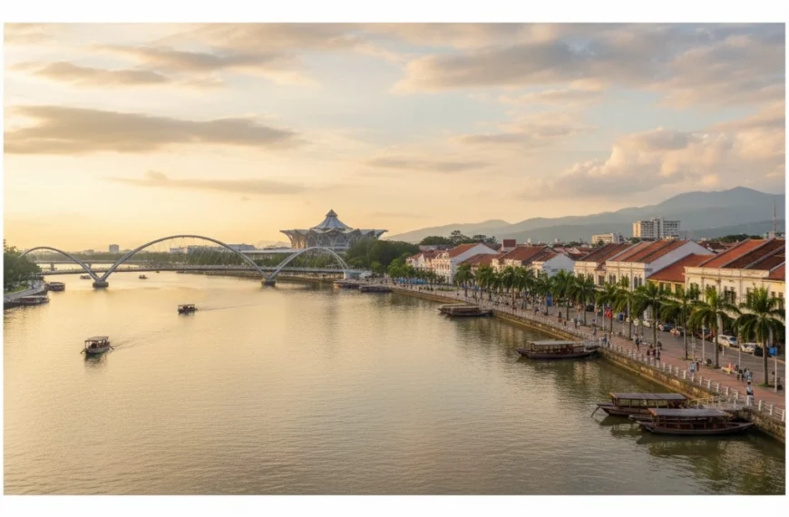 Kuching Waterfront (Waterfront Esplanade) Sarawak