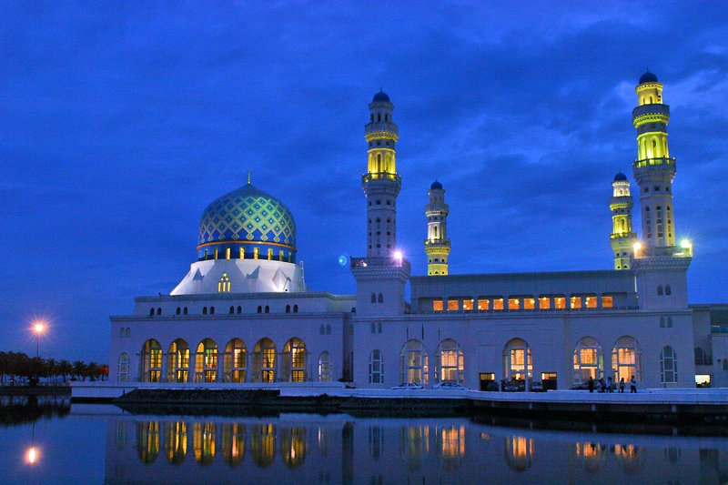 Masjid Bandaraya Kota Kinabalu-The Floating Mosque of Sabah