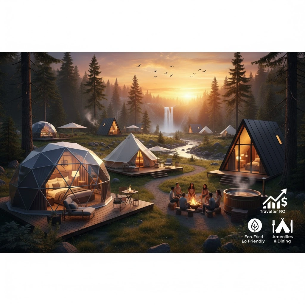 New Glamping Sites 2025 - Experience Breakdown, Amenities & Traveller ROI