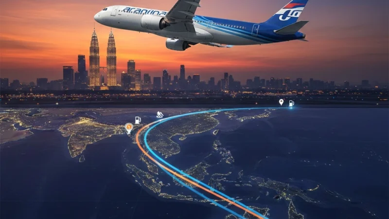 Operational Excellence on the KL–Perth Sector - A Comprehensive Route Breakdown