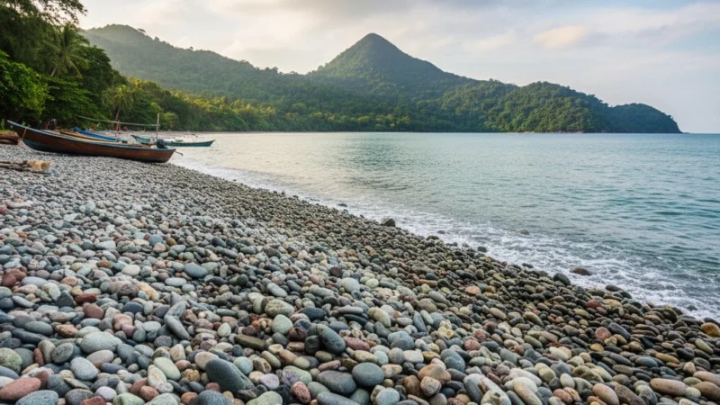 Pantai Batu Kerikil (Pebble Beach)