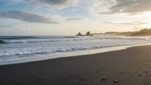 Pantai Pasir Hitam (Black Sand Beach)