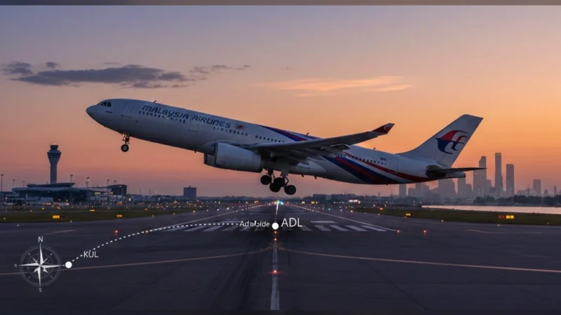 Strategic Air Connectivity - Malaysia Airlines’ Direct Operations from Kuala Lumpur to Adelaide