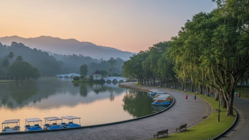 Taiping Lake Gardens Waterfront & Esplanade